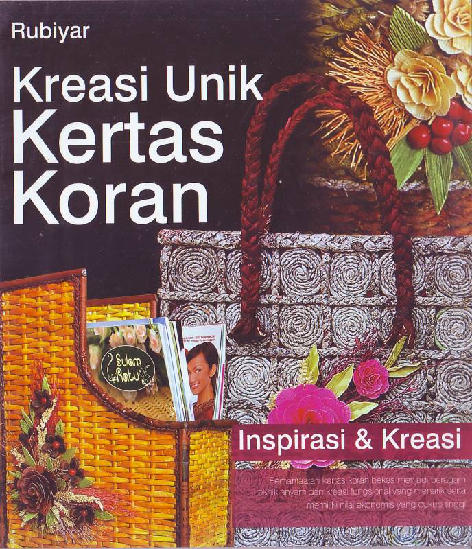 buku kreasi unik kertas koran crafts buku kreasi unik kertas koran crafts