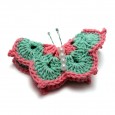 Crochet Brooch Butterfly