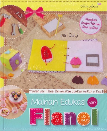 Buku Mainan Edukasi dari Flanel 1