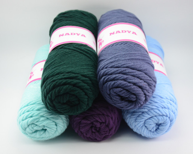 Benang Rajut Katun worsted (4)