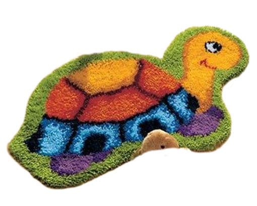 Latch Hook Kit Karpet Turtle 48X35cm Print L20 1