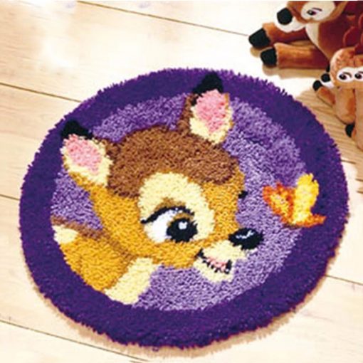 L40 Latch Hook Kit Karpet Rajut Rusa 50×50 cm 1 L40 Latch Hook Kit Karpet Rajut Rusa 50×50 cm 1