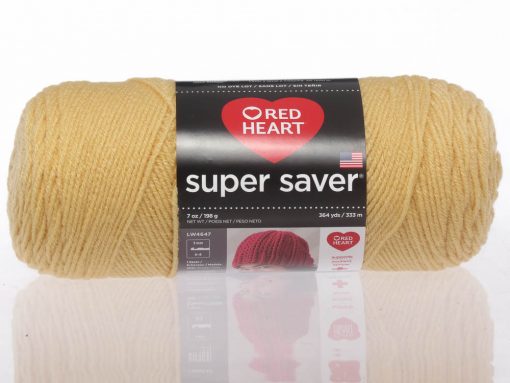 Benang Rajut Red Heart Super Saver – Cornmeal 1