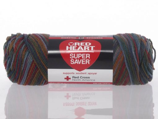 Benang Rajut Red Heart Super Saver – Williamsburg Print 1