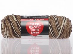 Benang Rajut Red Heart Super Saver - Shaded Brown