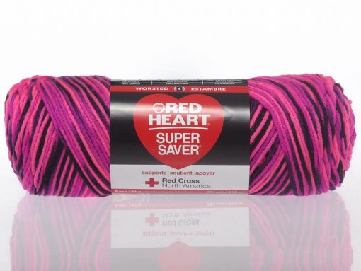 Benang Rajut Red Heart Super Saver – Panther Pink 1