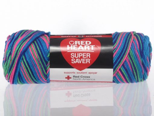 Benang Rajut Red Heart Super Saver – Bright Mix 1