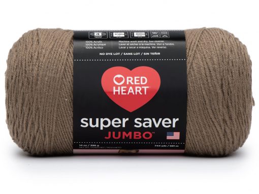Benang Rajut Red Heart Super Saver Jumbo – Cafe Latte 1 Benang Rajut Red Heart Super Saver Jumbo – Cafe Latte 1