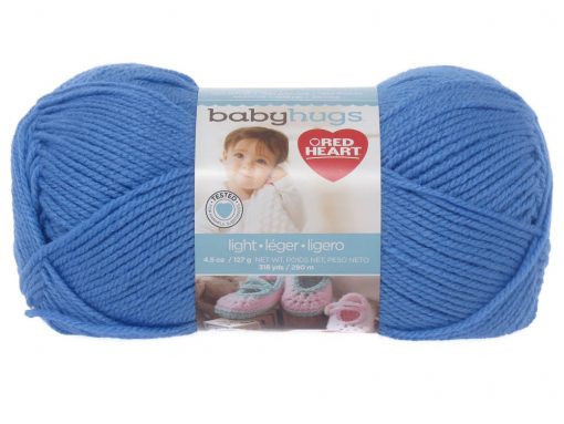 Benang Rajut Red Heart Baby Hugs – Blue 1