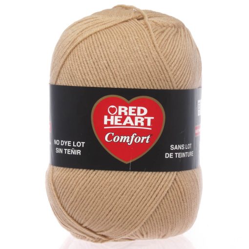 Benang Rajut Red Heart Comfort Yarn – Tan 1