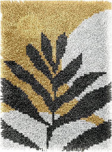 L218 Print 52x38cm Latch Hook Kit Karpet Rajut Baby Palm 1 L218 Print 52x38cm Latch Hook Kit Karpet Rajut Baby Palm 1